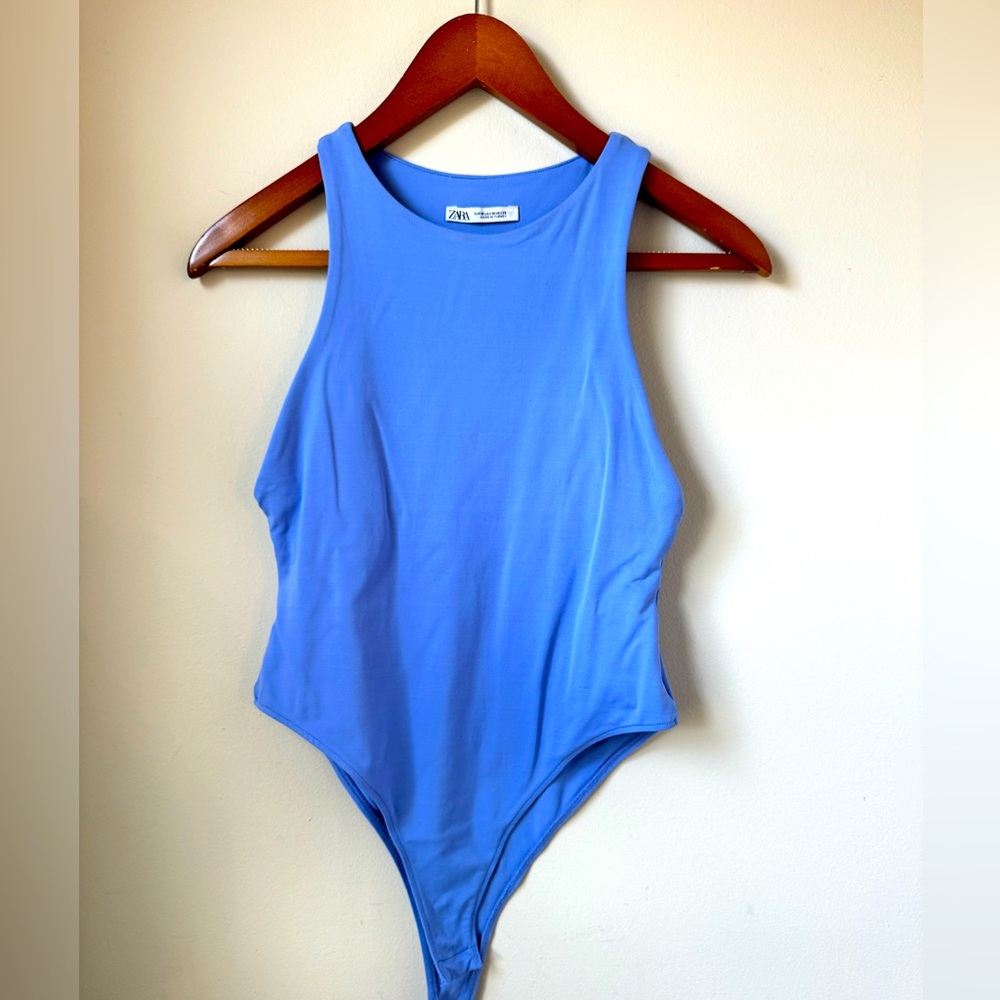 Zara lavender bodysuit size medium